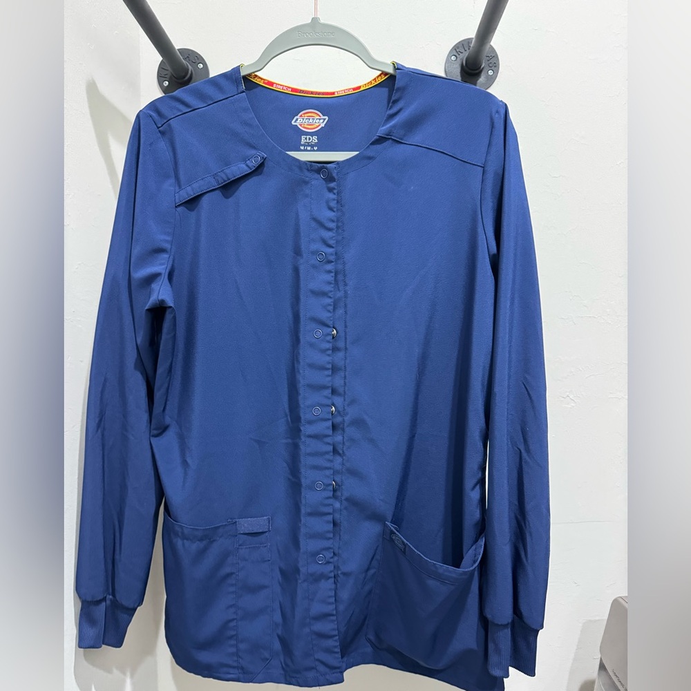 Dickies Navy Scrub Jacket